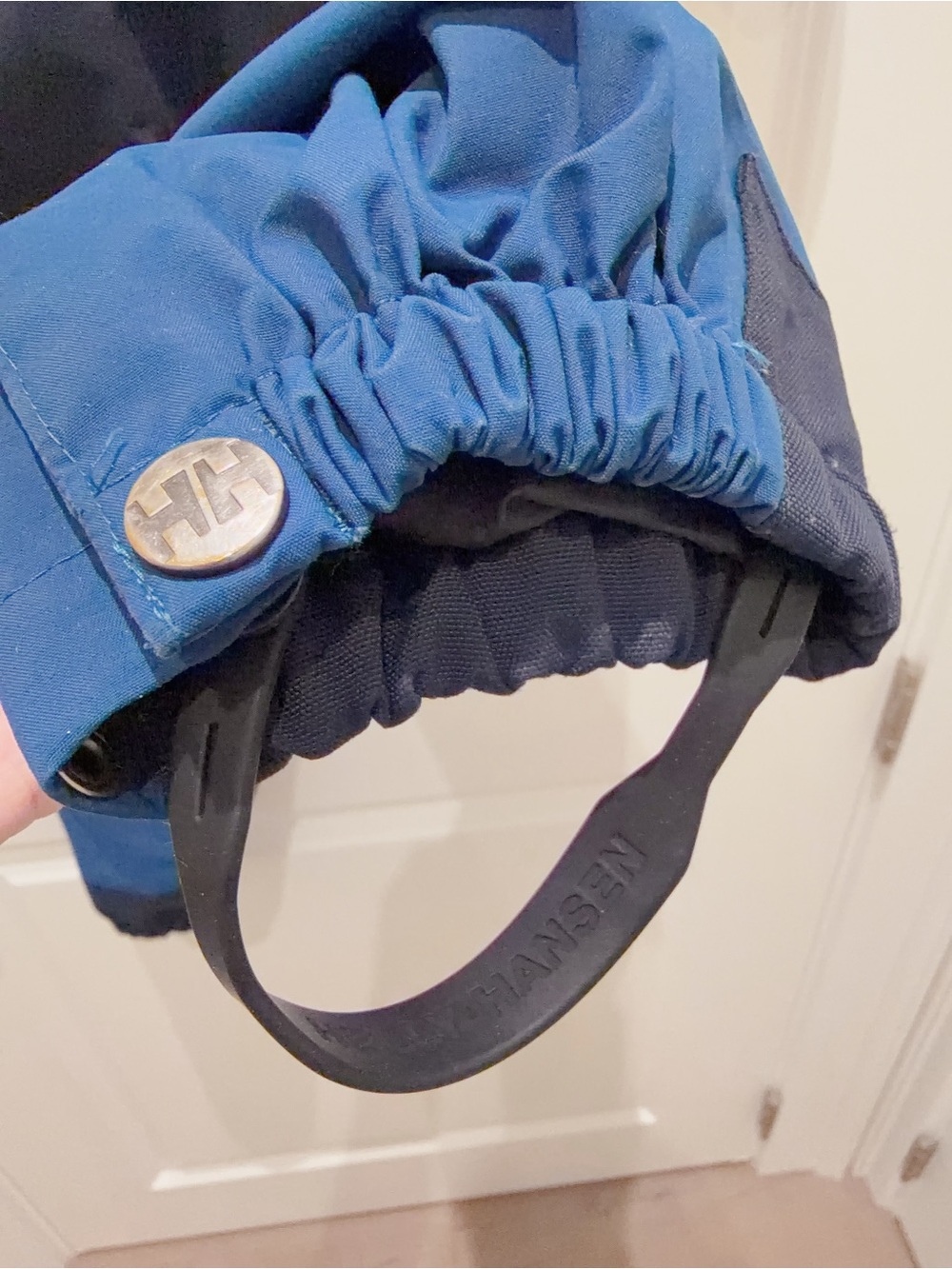 Helly Hansen Kids Blue One-Piece Storm Waterproof Playsuit rainsets - Picture 7 of 7